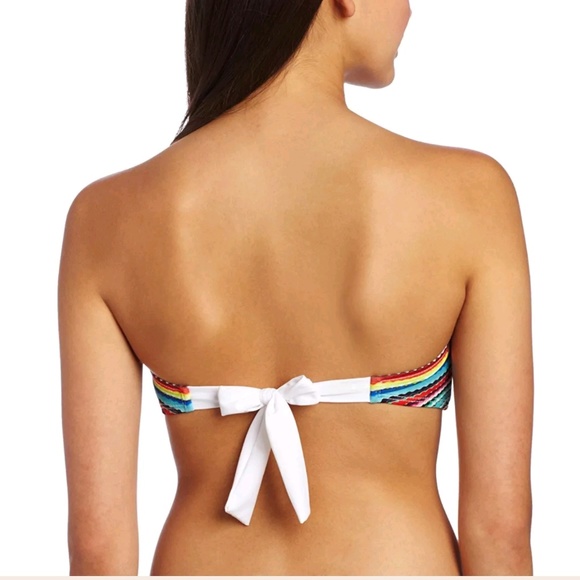 NWT Tommy Bahama bandeau bikini top M - Picture 2 of 3